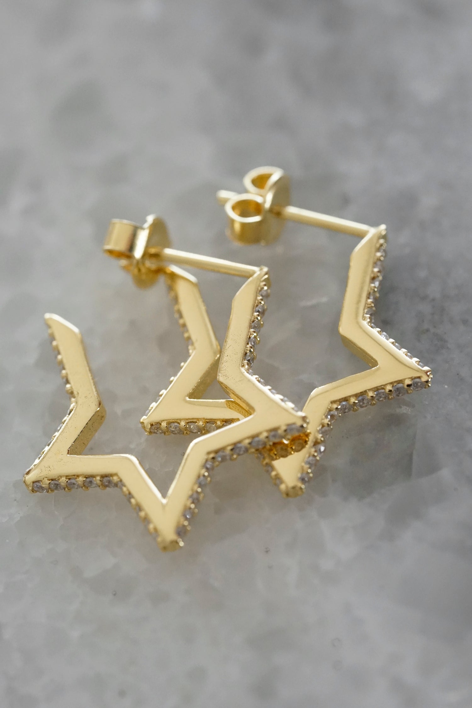 Ohrstecker STAR gold