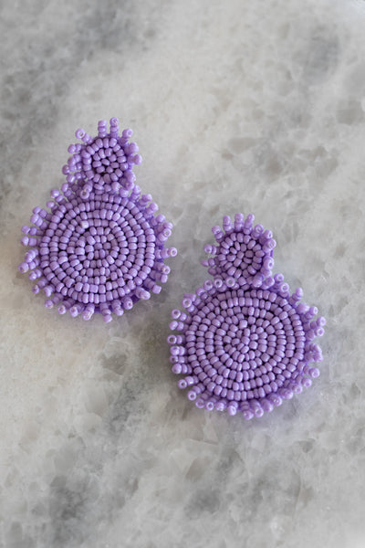 Ohrringe LILAC BLOSSOM flieder