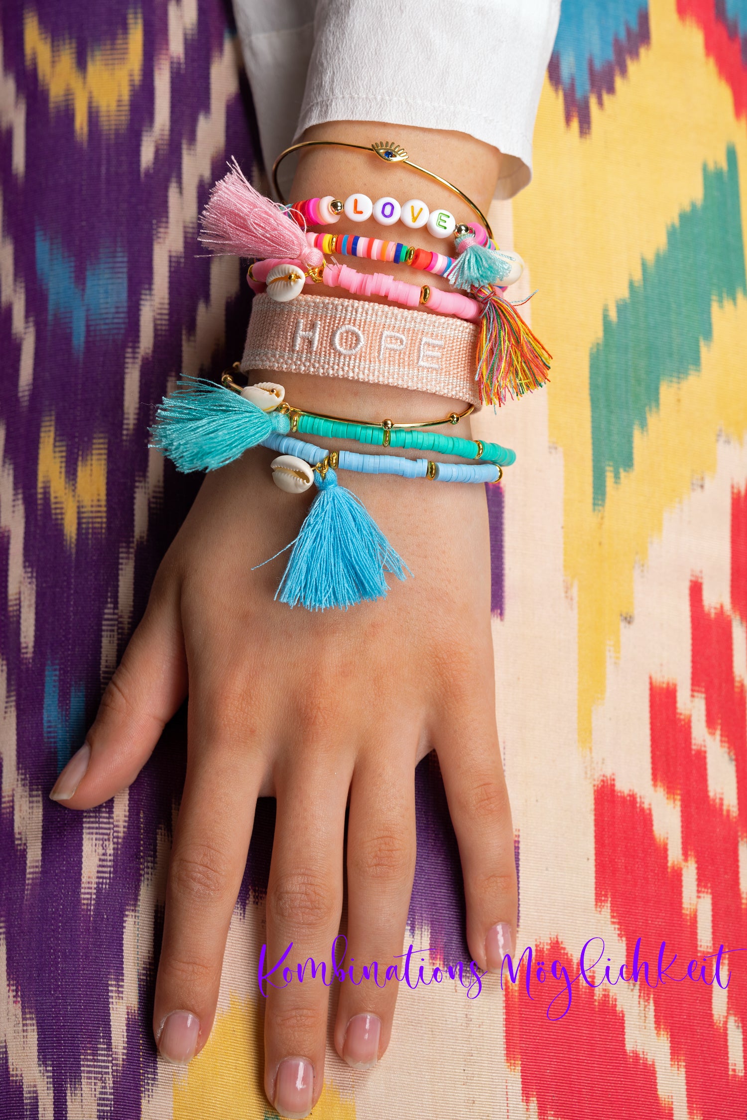 Armband Katsuki SEASHELL multicolor