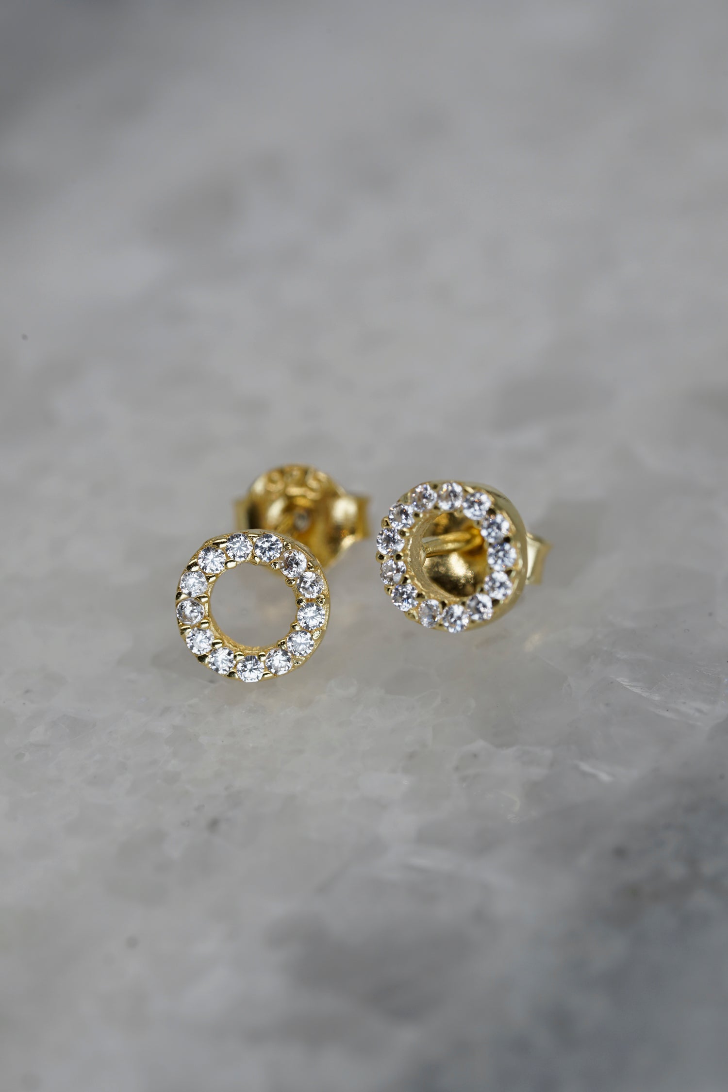 Ohrstecker HOLLOW gold