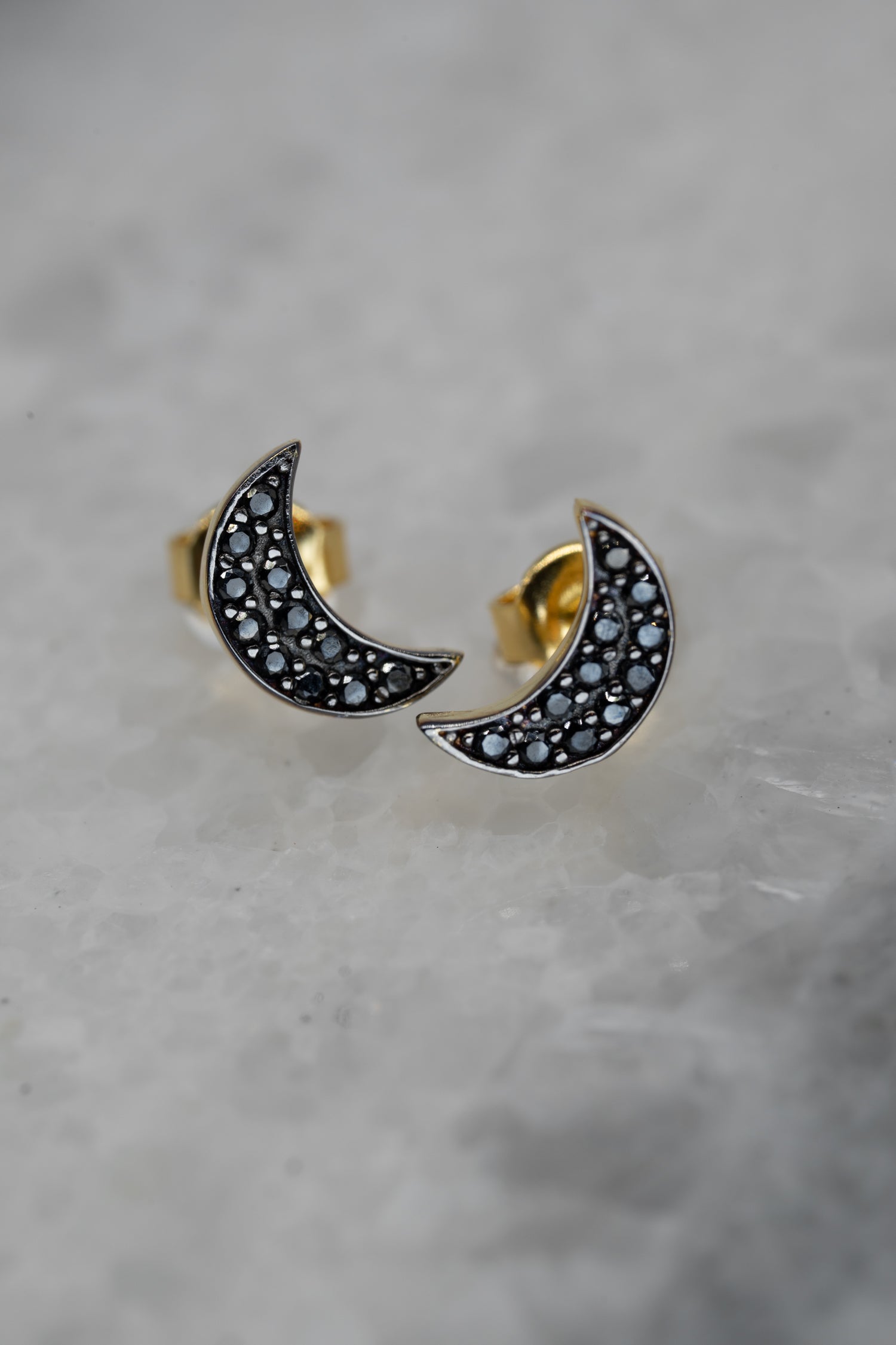 Ohrstecker MOON gold