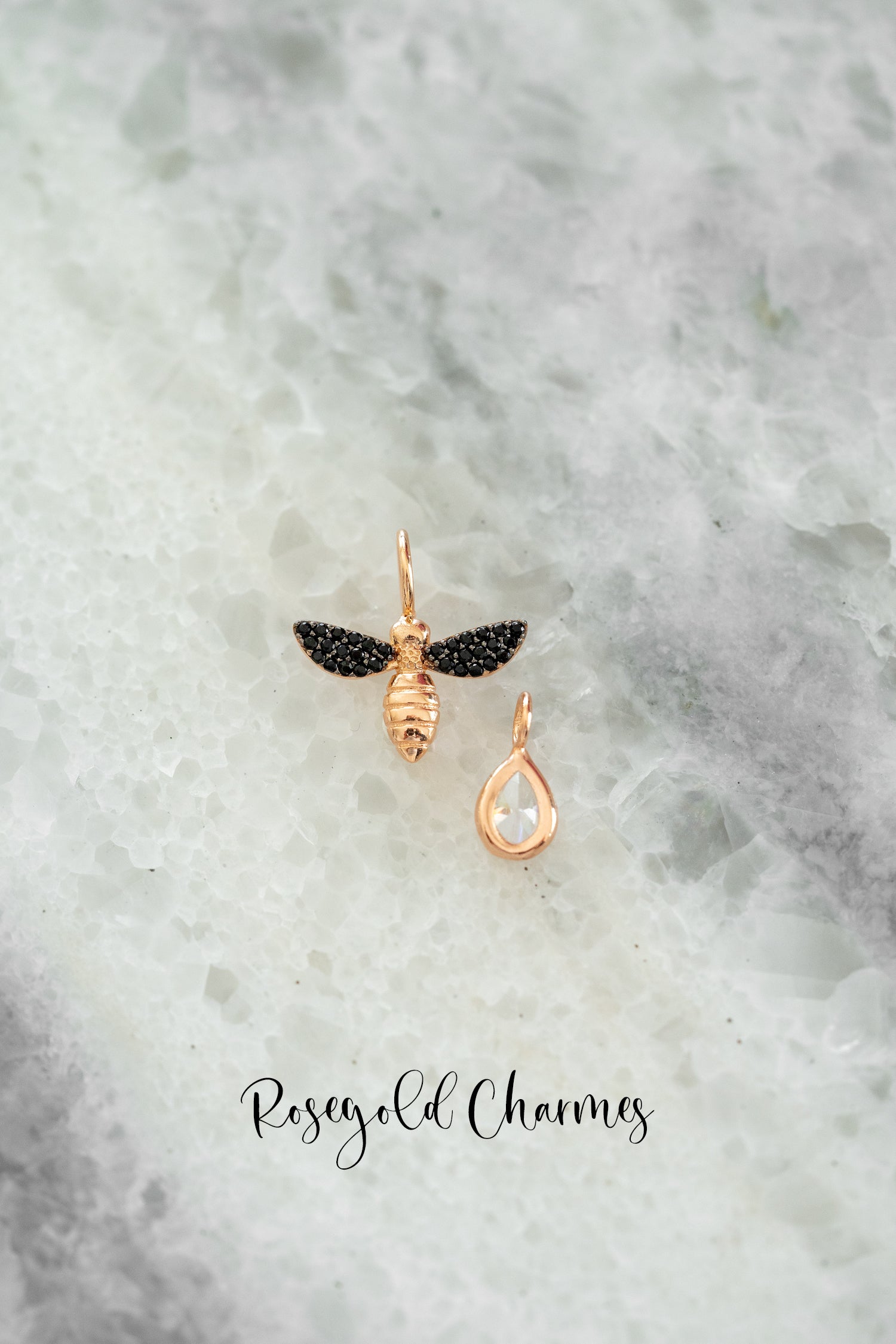 Anhänger DROP roségold