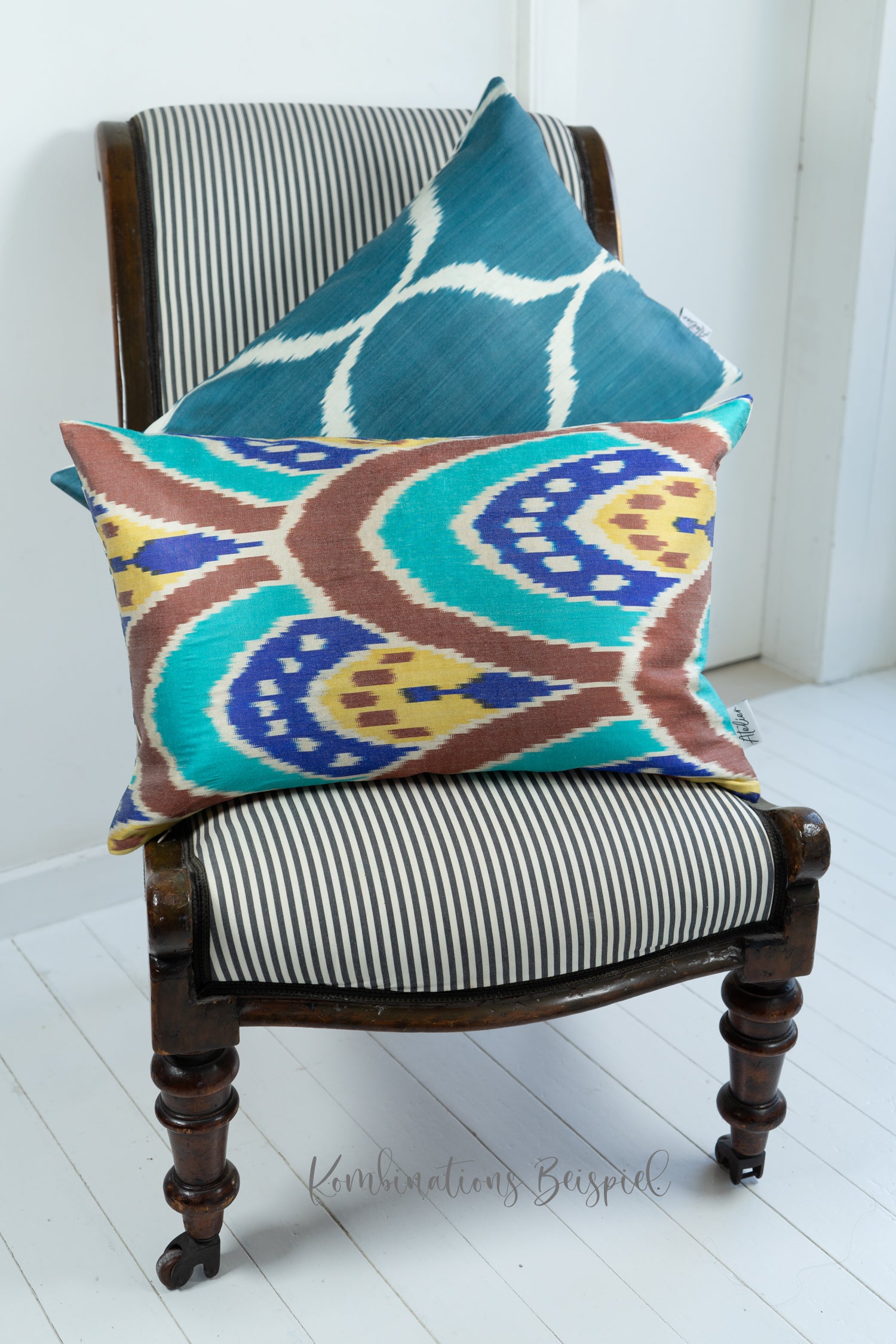 Seidenkissen COSY CANELLA türkis