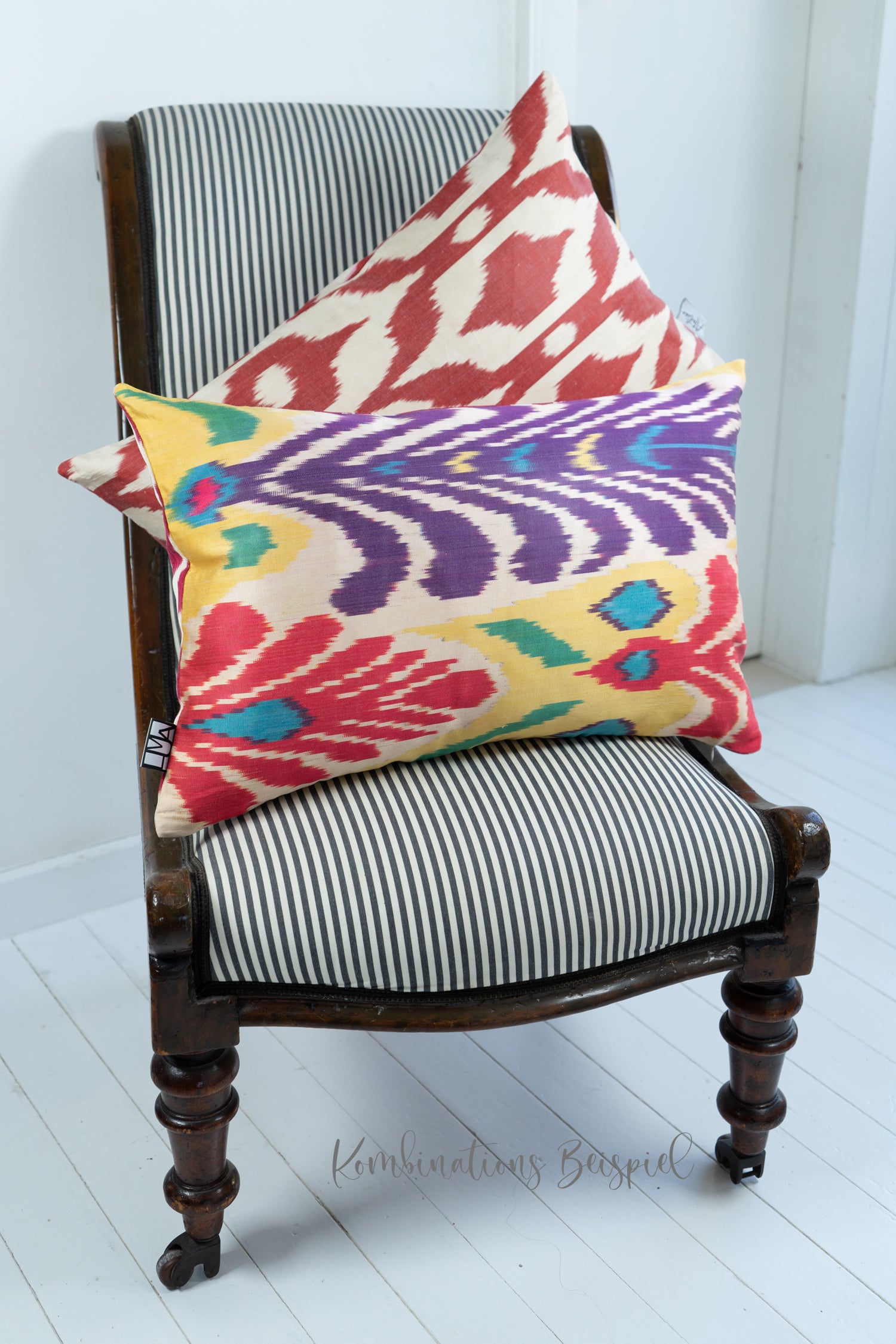 Seidenkissen CRAZY PLANTS bunt