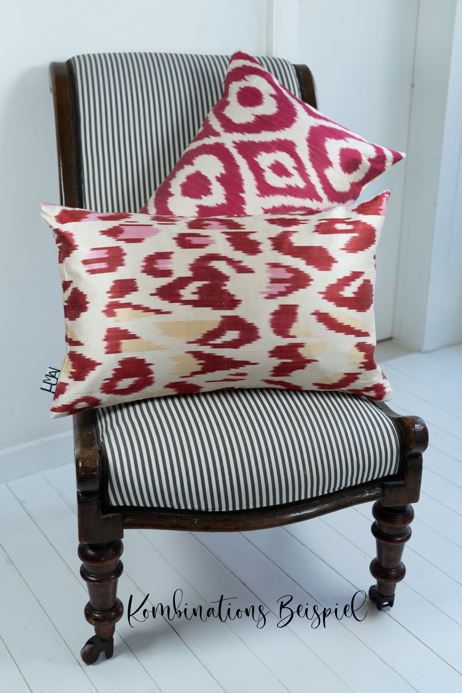 Seidenkissen TRICKY LEO rot