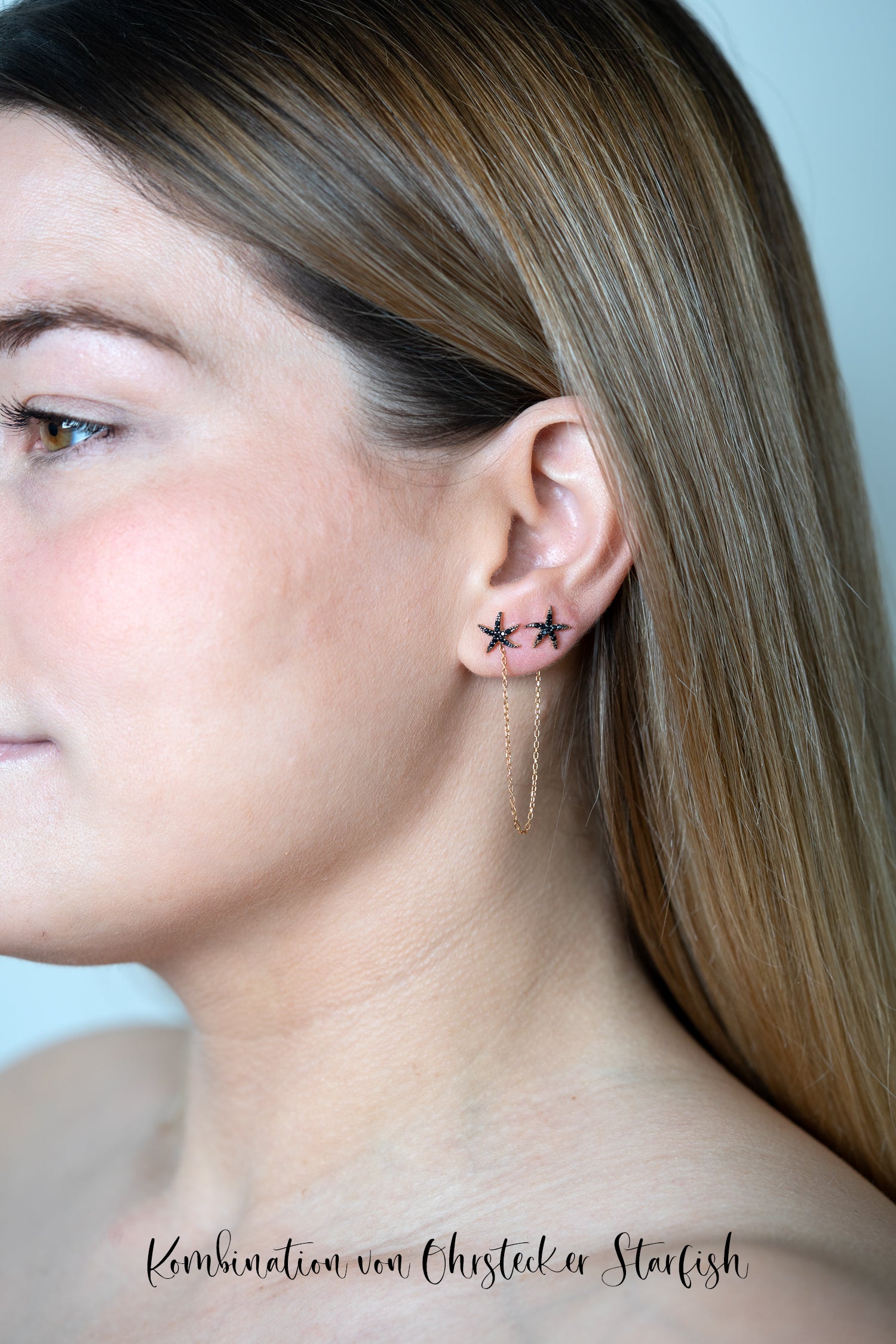 Ohrstecker STARFISH roségold
