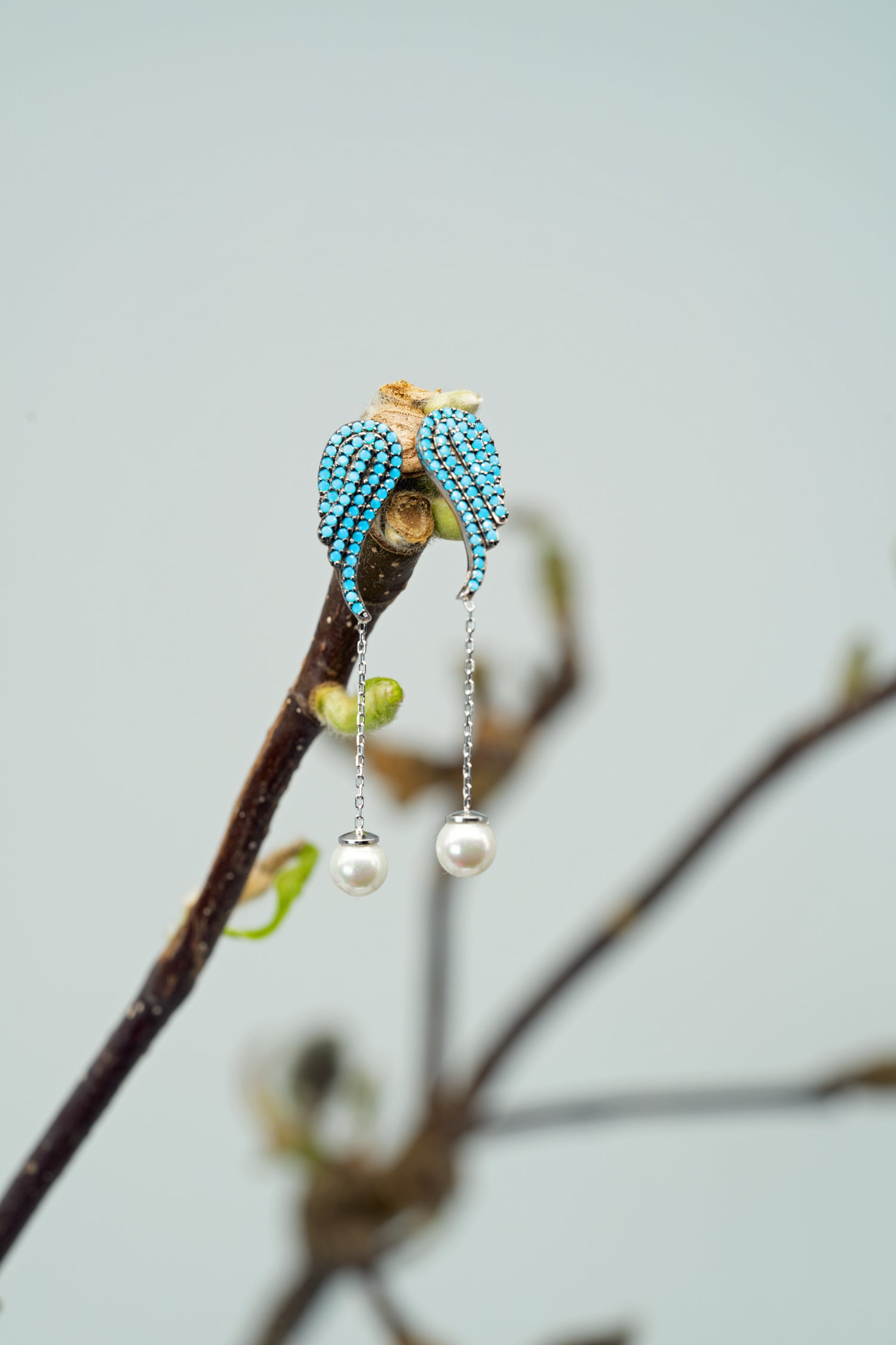 Ohrhänger WINGS silber