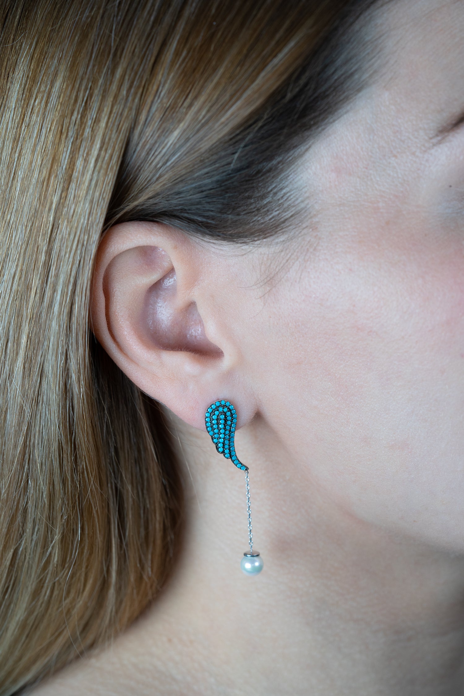 Ohrhänger WINGS silber