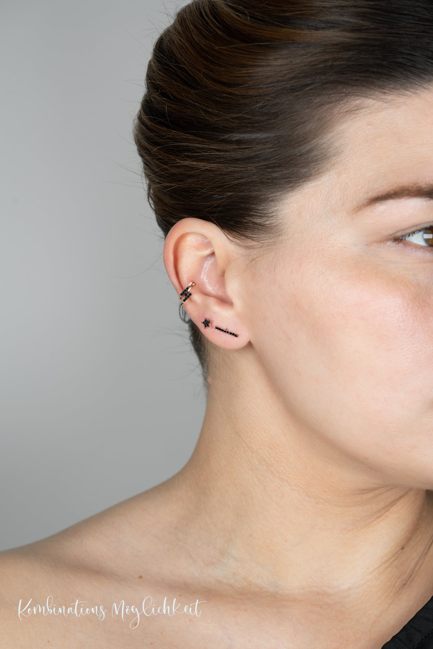 Ohrstecker BAR STUD roségold