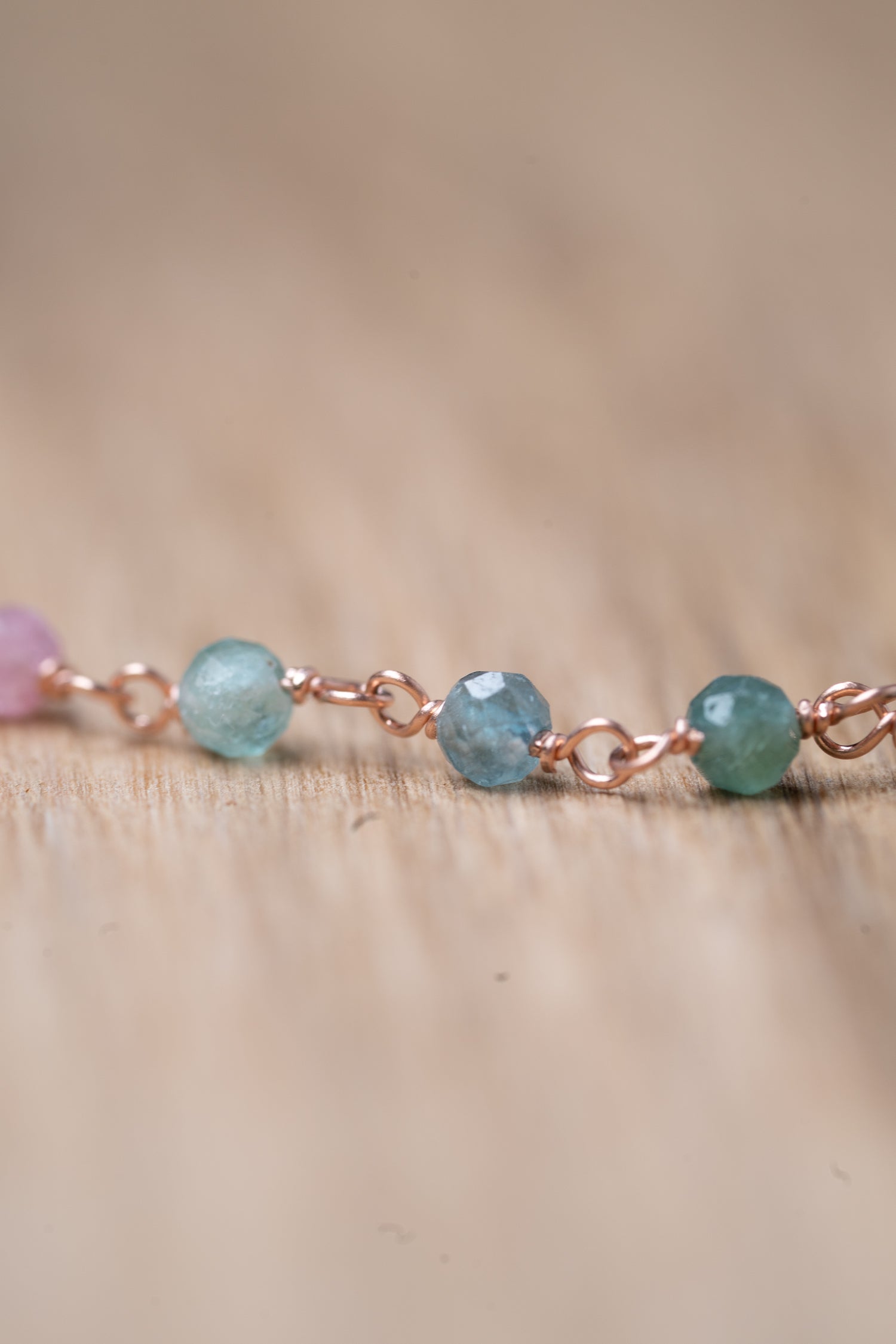 Kette PIETRA DURA MINI Roségold