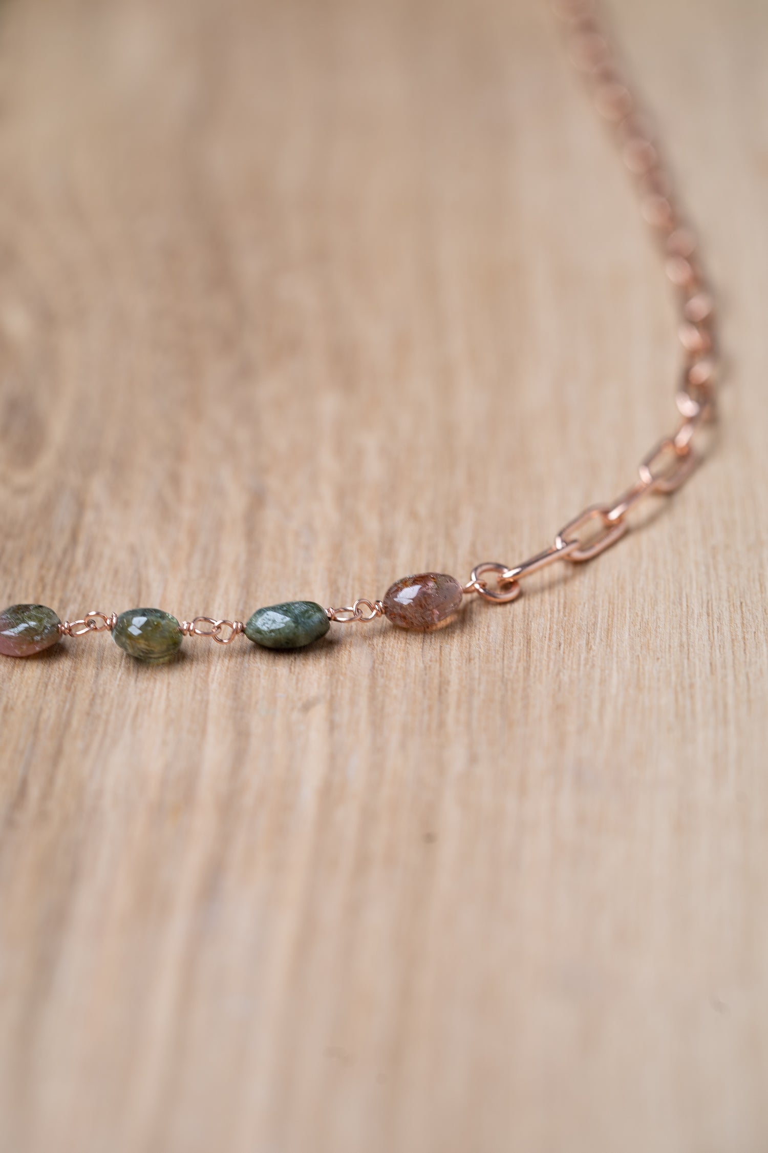 Kette PIETRA DURA Roségold