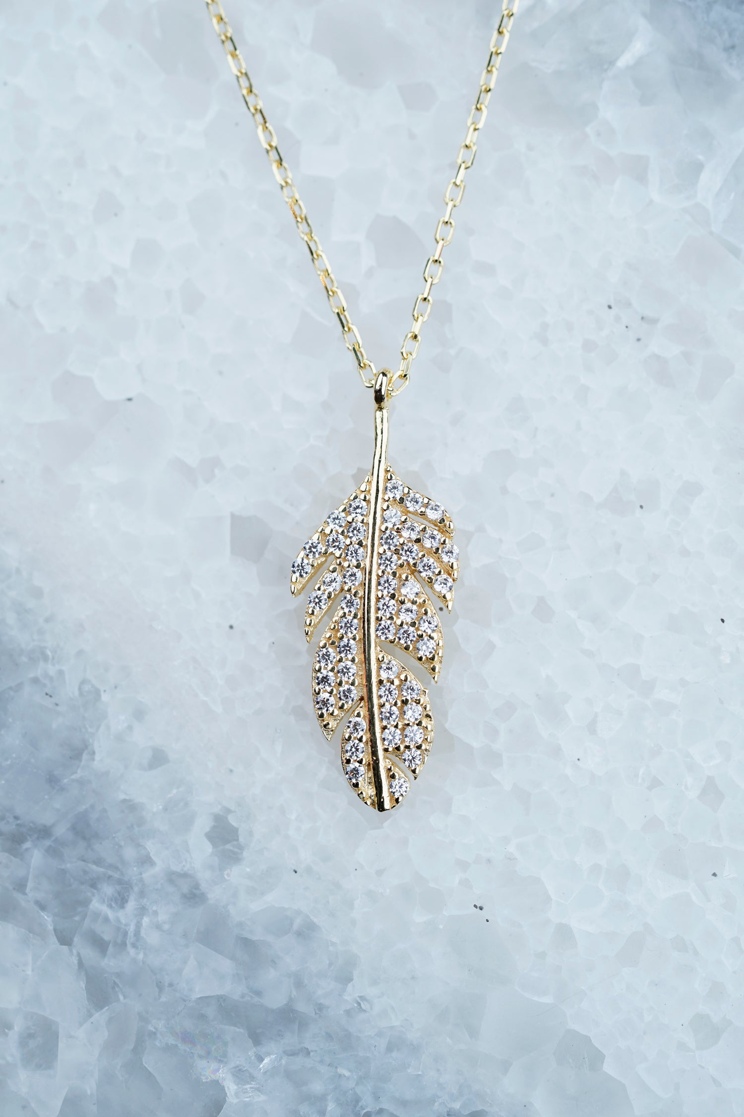 Kette FEATHER gold