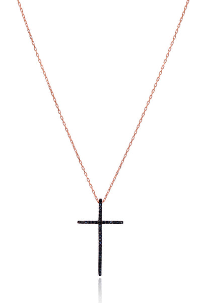 Kette CROSS roségold