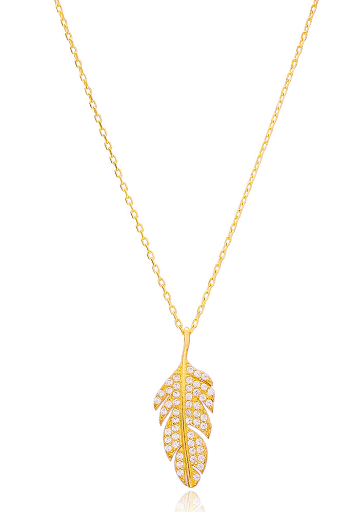 Kette FEATHER gold