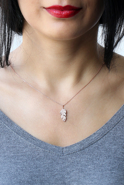 Kette FEATHER gold